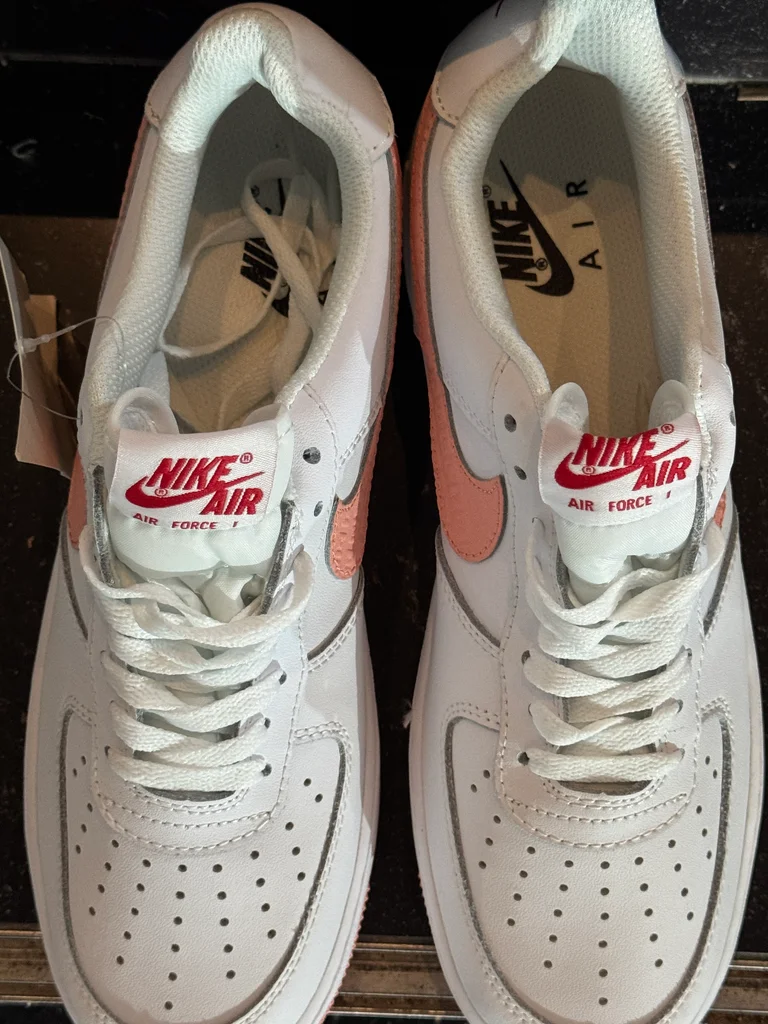 Nike Air Force 1’07 – Blanco / Rosa – Nueva – Talla 40 – Auténtica – photo 2